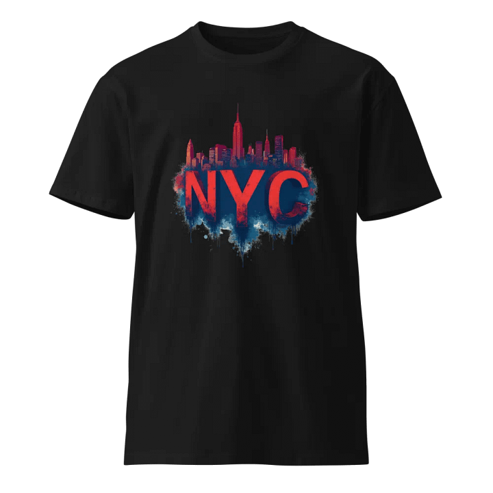 NYC Skyline Urban Circle T-Shirt product image (1)