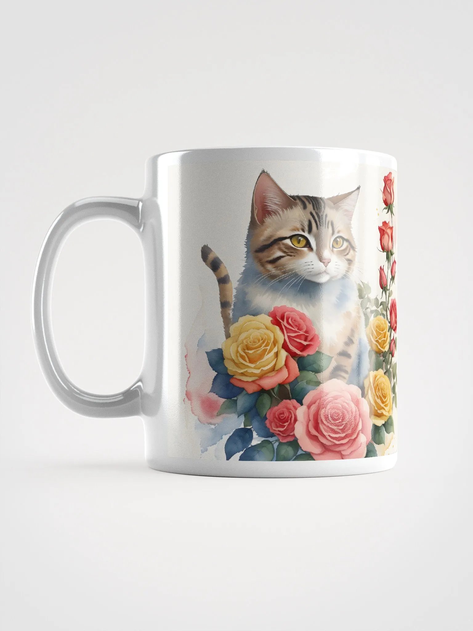 Floral Kitten Wonderland Mug product image (11)