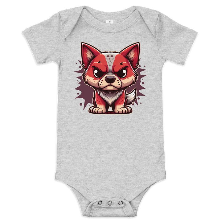 Red Australian Cattle Dog Angry Pup - Baby Short Sleeve One Piece product image (1)