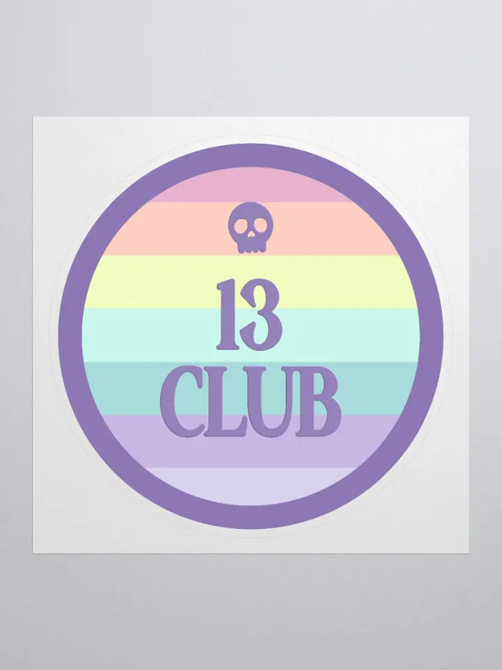 13 Club Sticker product image (1)