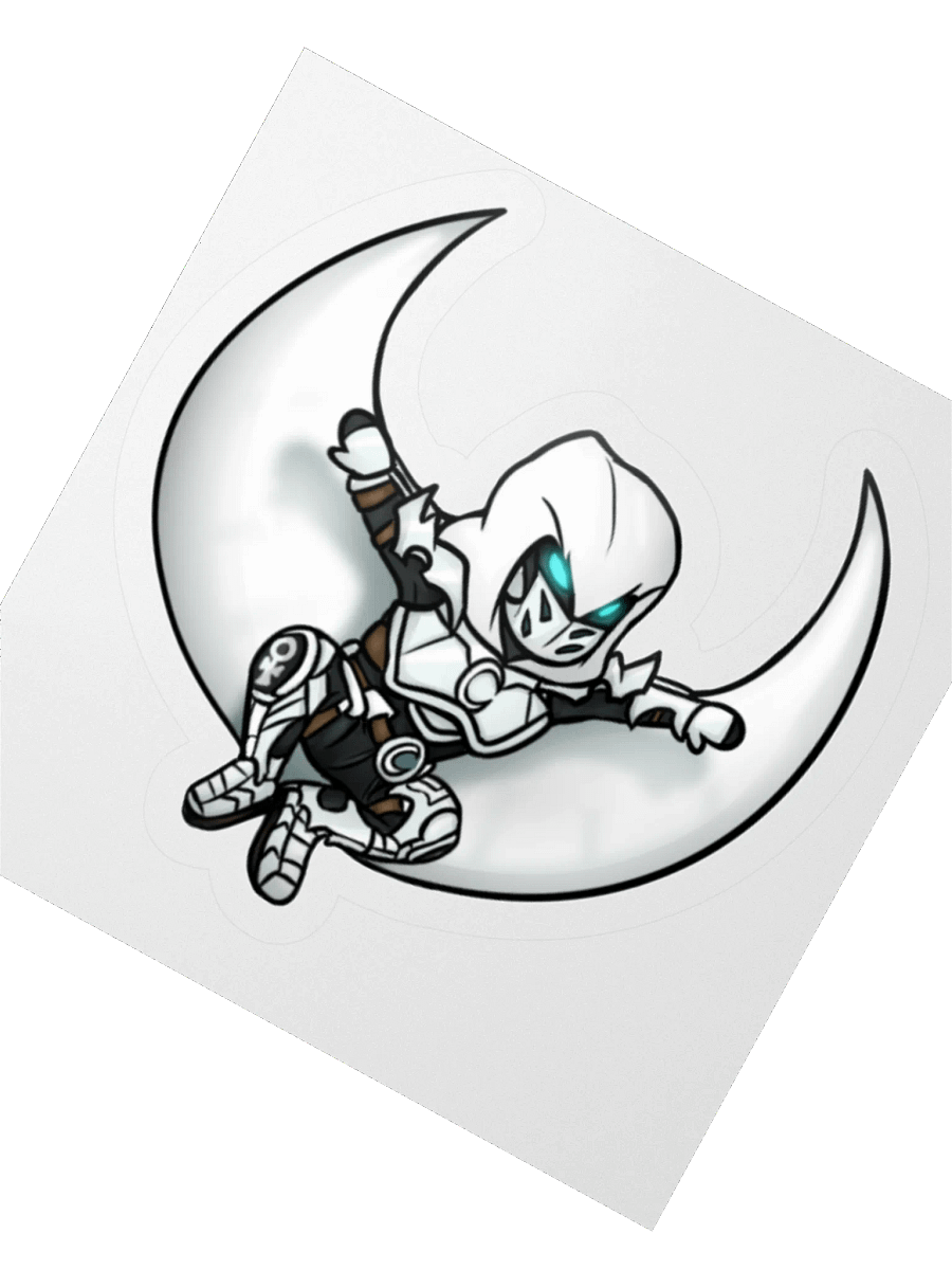 The Moon Haunts You! - Sticker product image (4)
