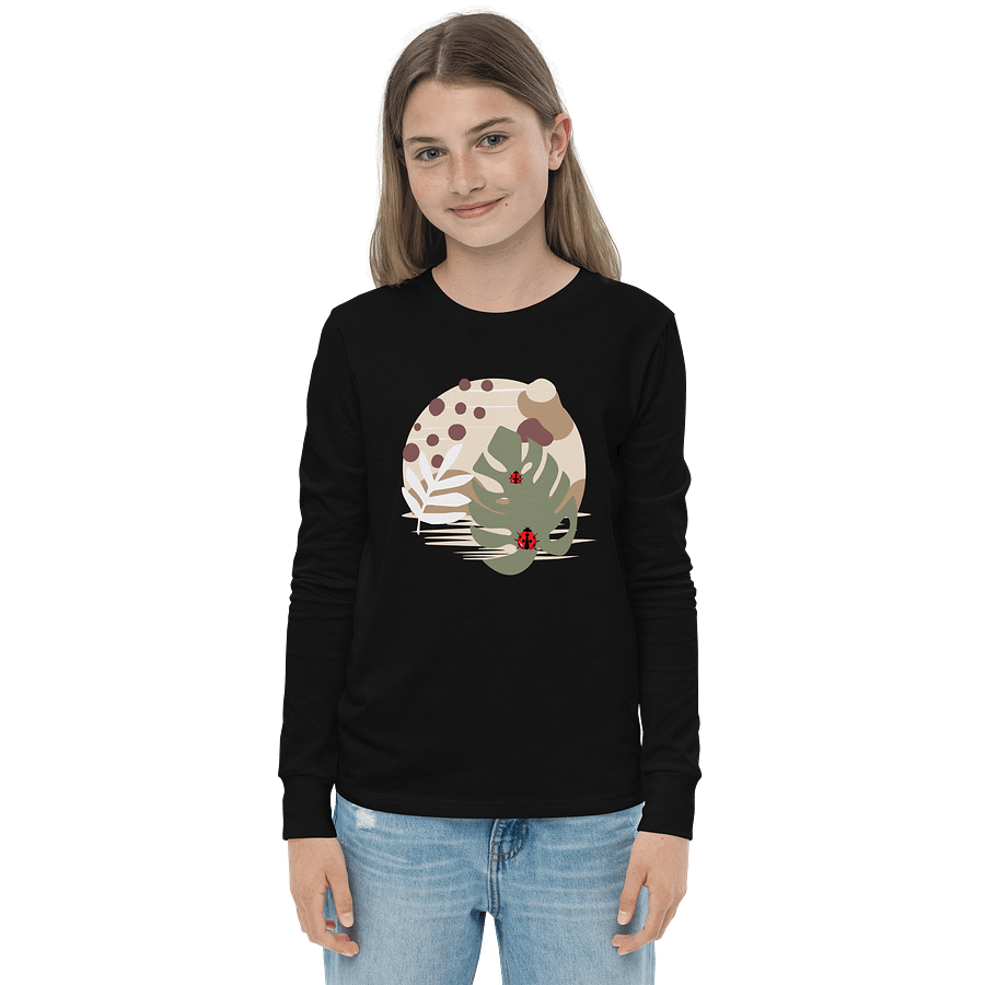 Ladybug Garden Youth Long Sleeve Tee product image (1)