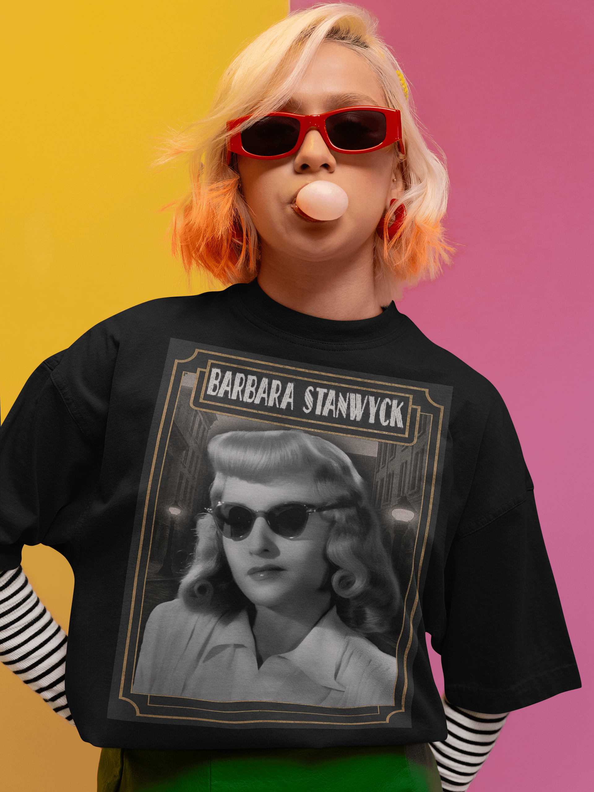 Barbara Stanwyck Exclusive Hollywood Mysteries T-Shirt product image (2)