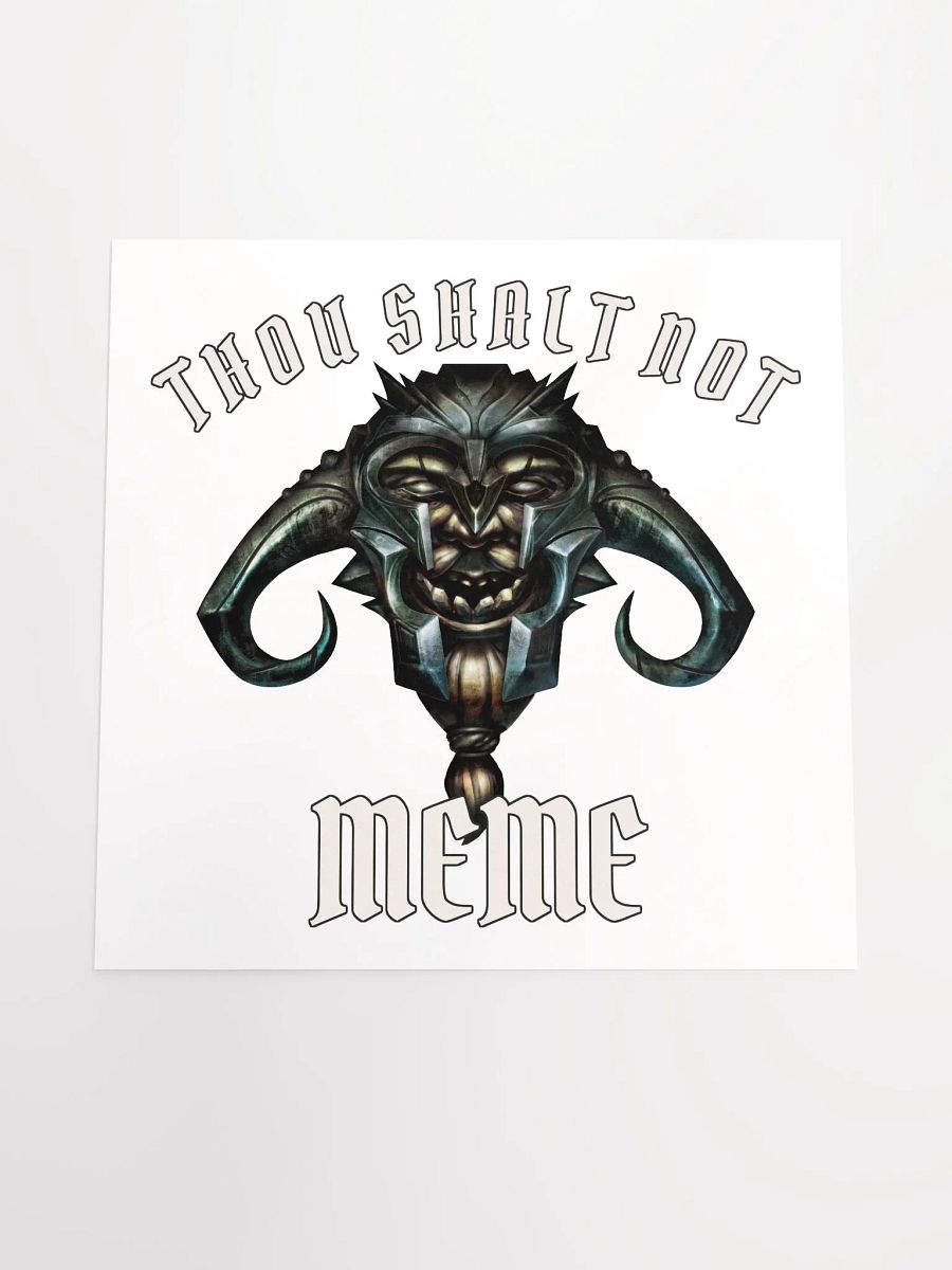 Thou Shalt Not Meme Poster product image (4)