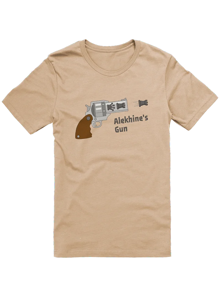 Alekhine's gun Chess T-shirt product image (1)