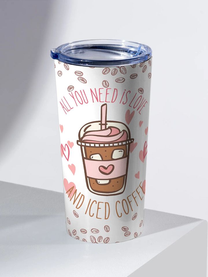 Love & Iced Coffee 20oz Tumbler product image (2)