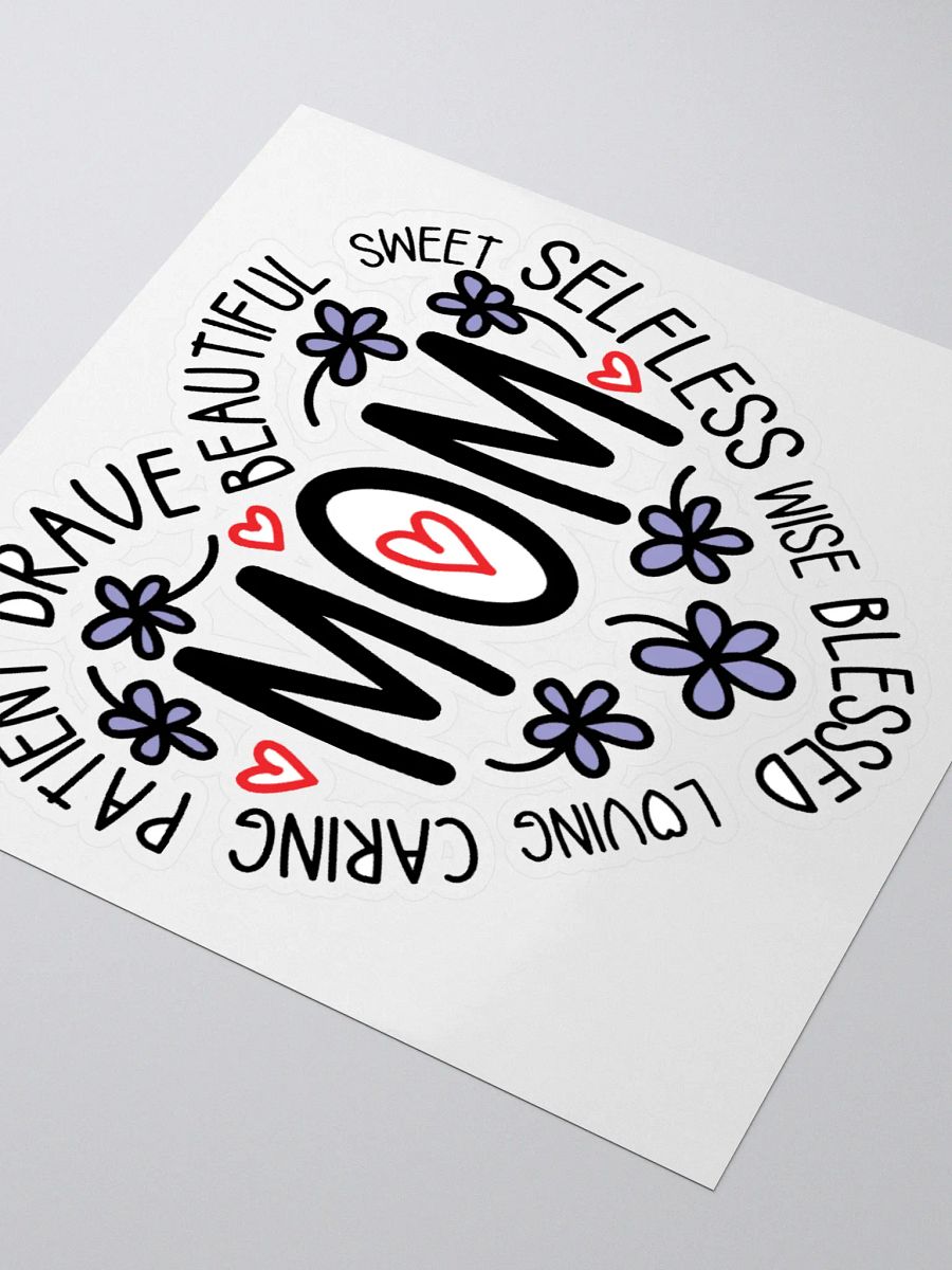 Mom's Heart Tribute Stickers product image (3)
