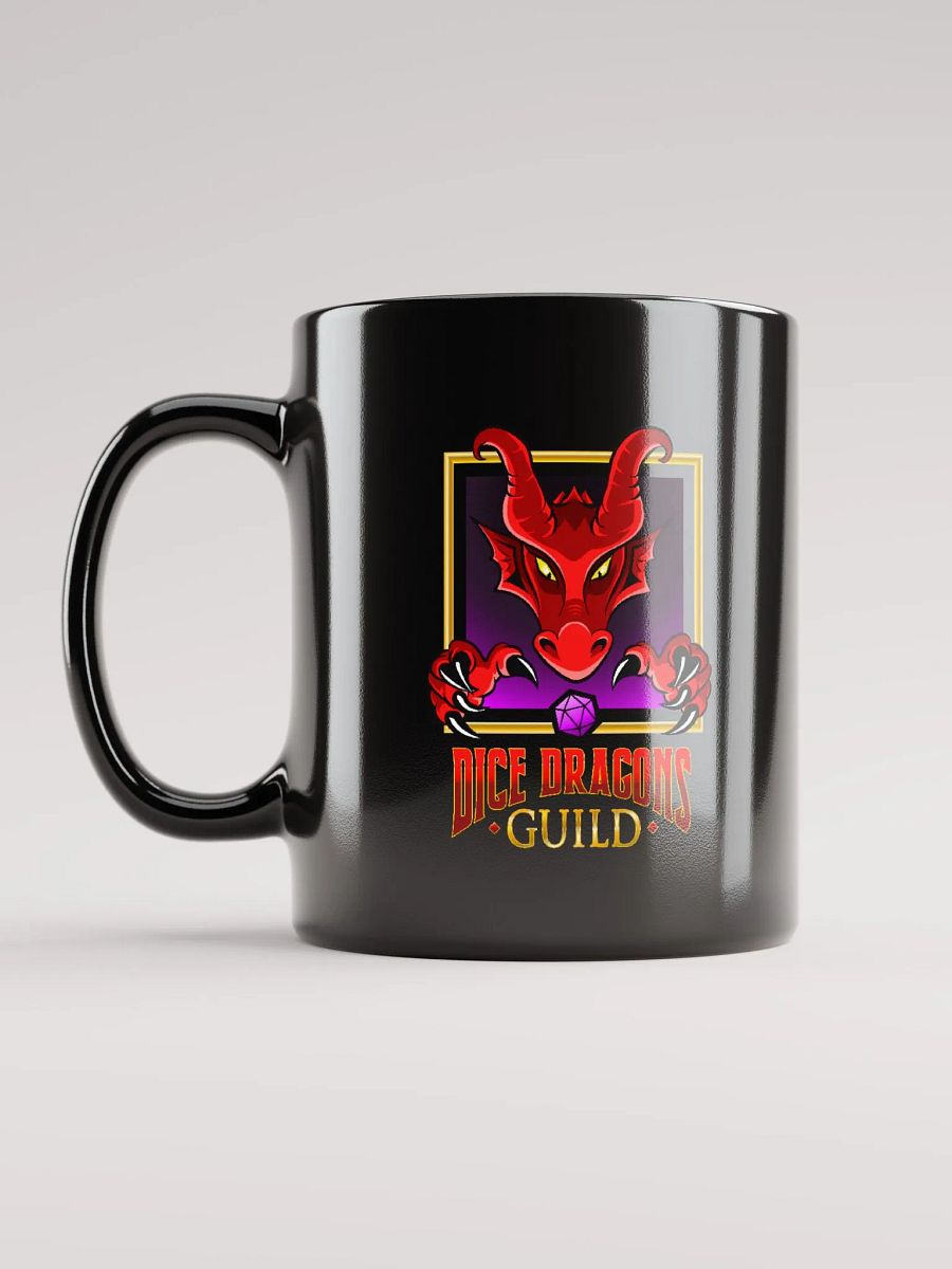 Dice Dragons Guild Black Mug product image (12)