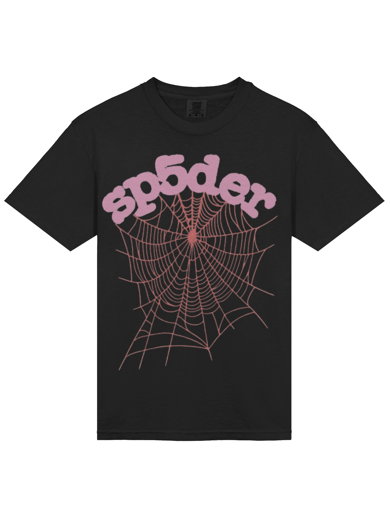 Web Graphic Printed Black Spider T Shirt product image (1)