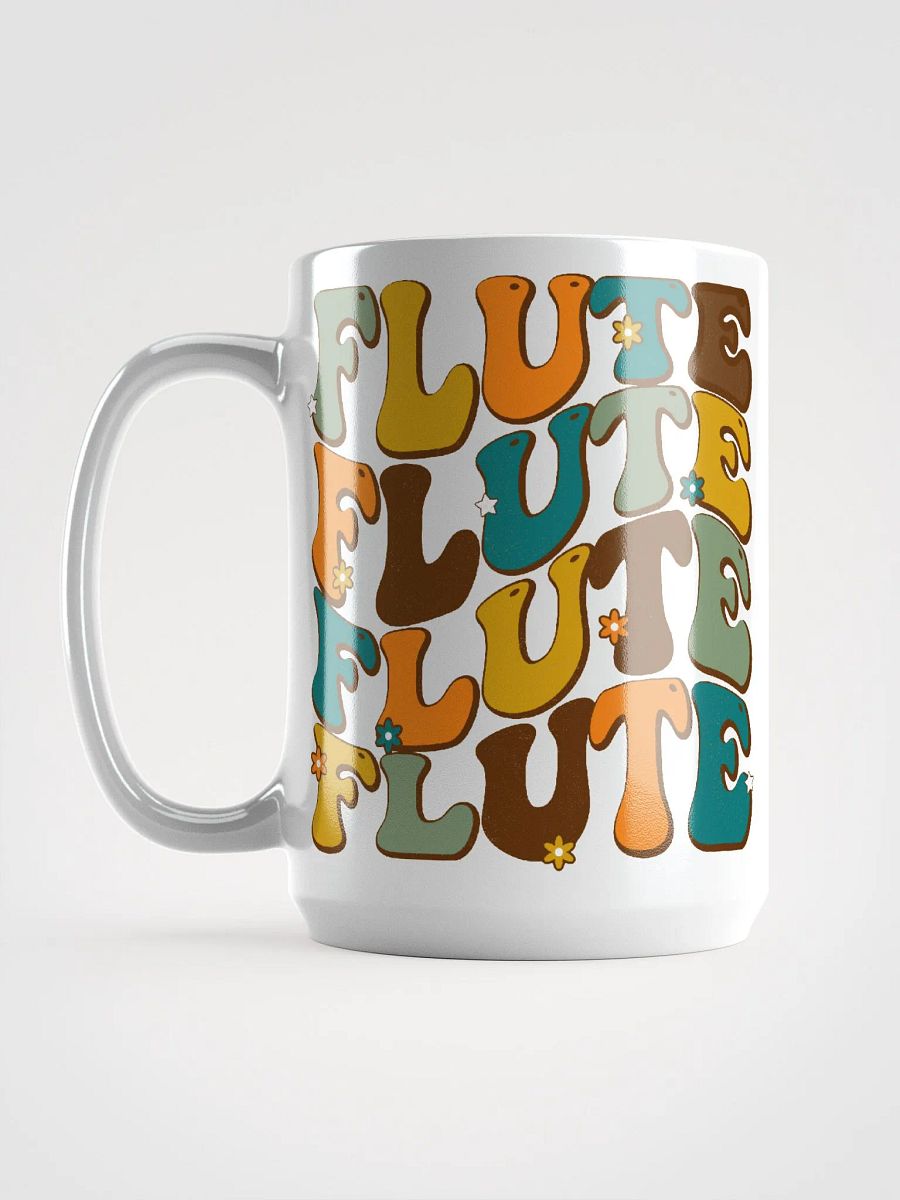 Groovy Wavy Flute Mug in Retro Colors 15oz (white background) product image (6)