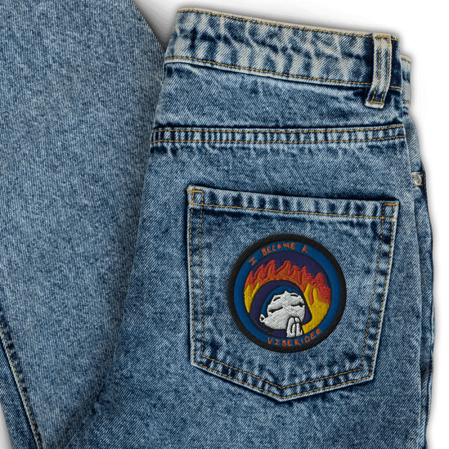 I became a Viberider Badge! Patch product image (3)