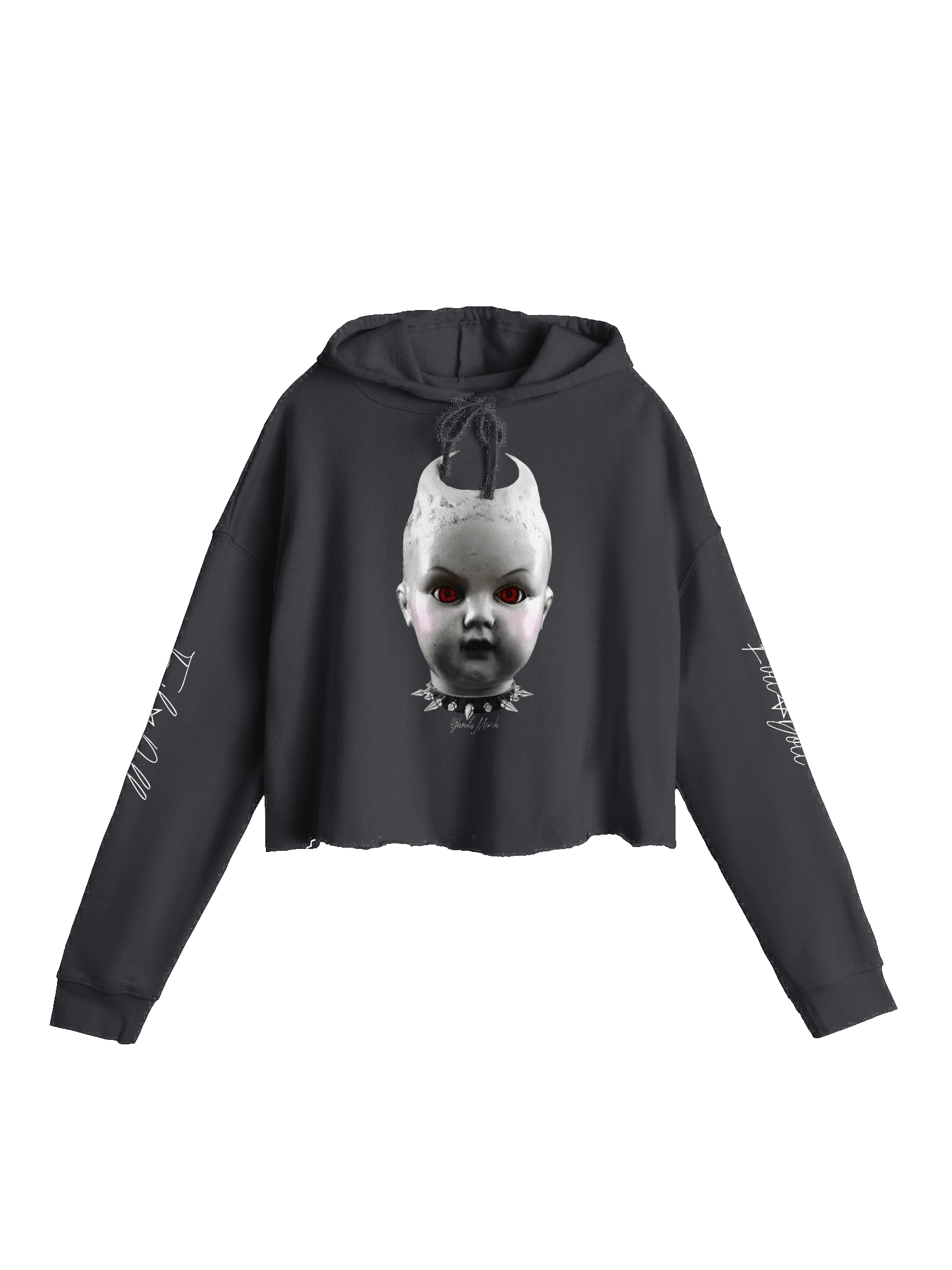 Evil Doll Lightweight Crop Hoodie product image (1)
