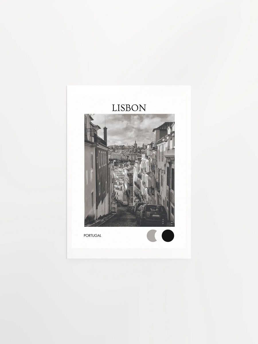 Streets of Lisbon I - Black & White product image (1)