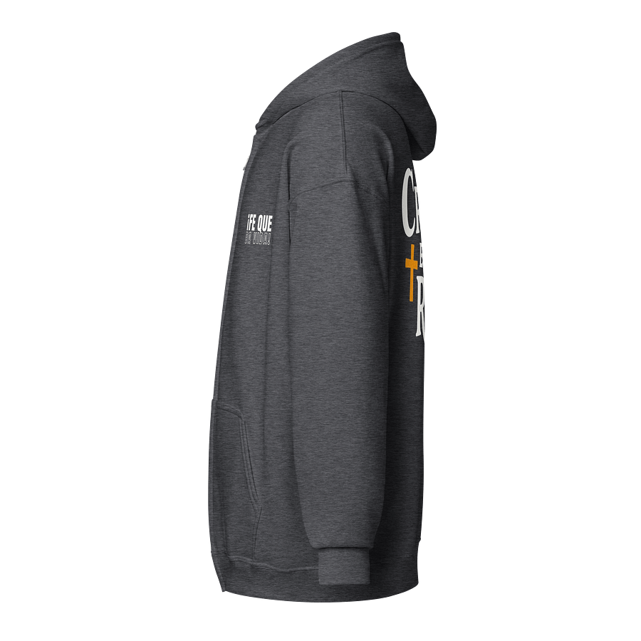 Sudadera Unisex con Capucha y Cremallera | Cristo es el Rey product image (3)
