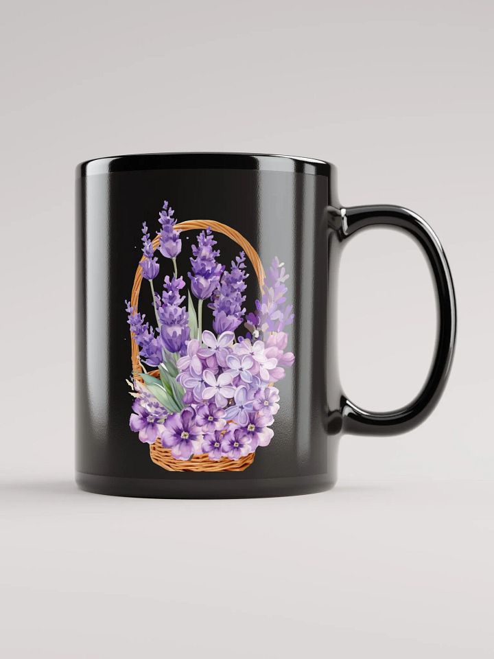 Purple Petal Paradise Mug product image (1)