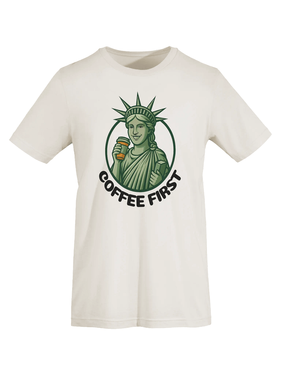 Coffee First Signature Unisex T-Shirt product image (4)