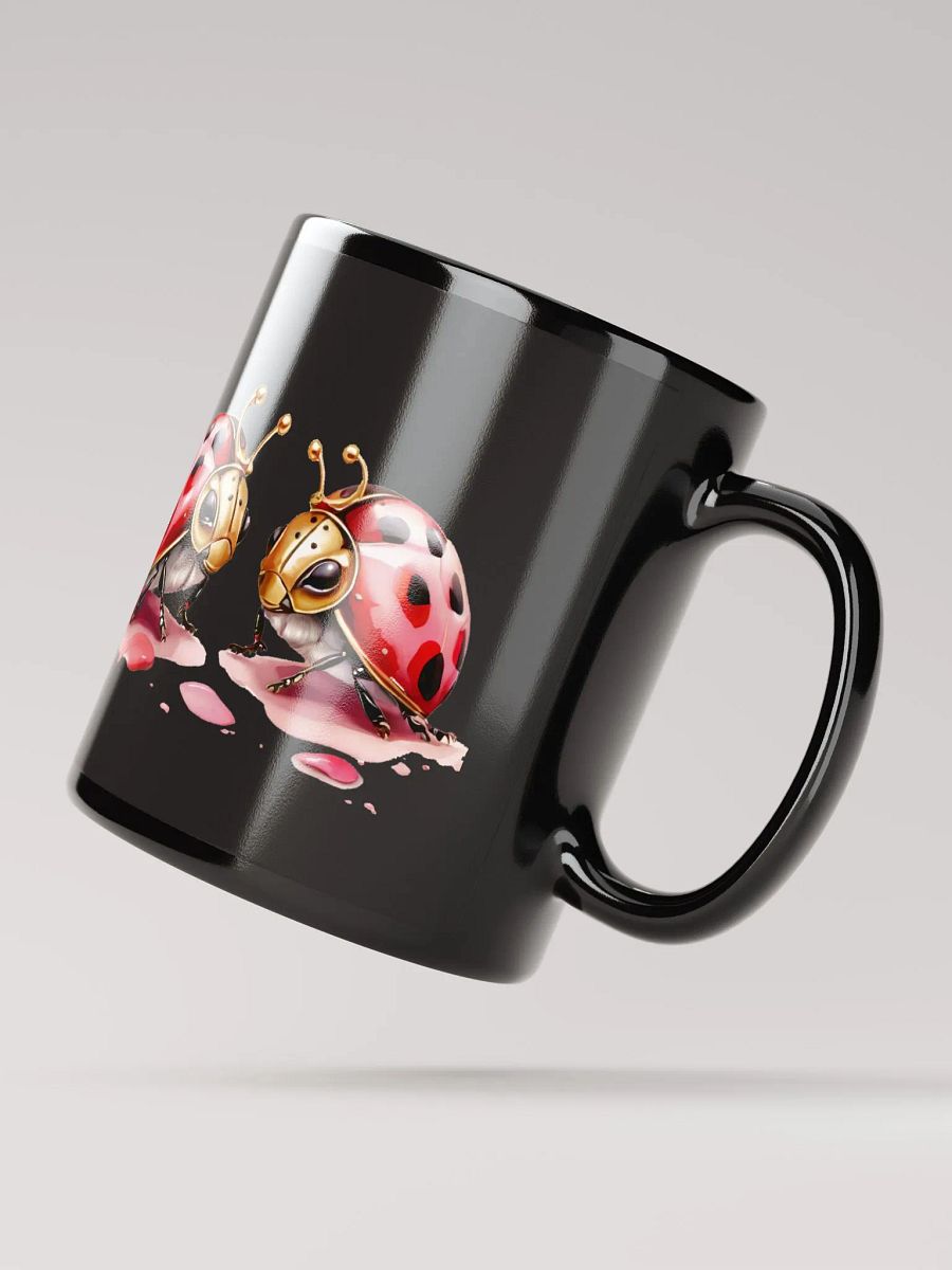 Brewed Happiness: Ladybug Love Coffee Mug product image (2)