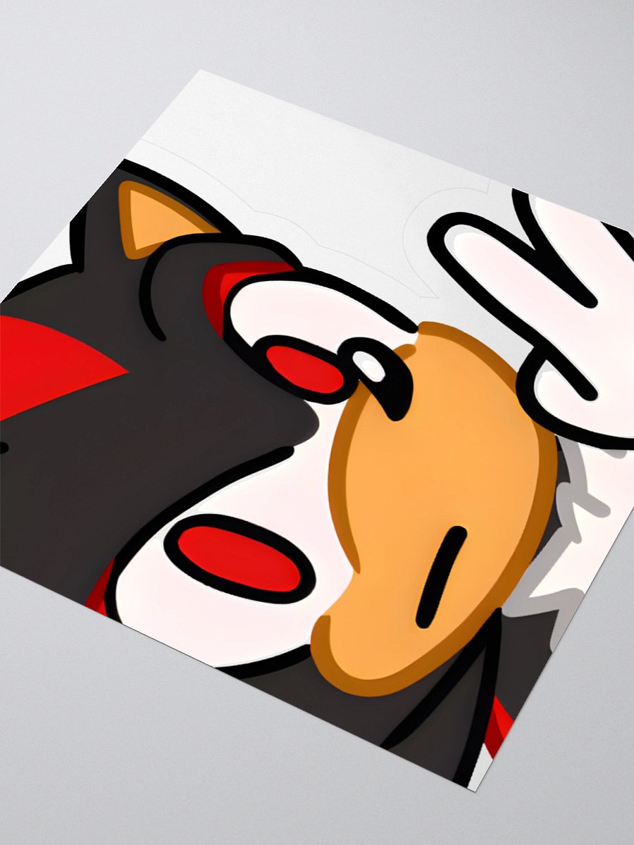 Spiky Gesture Kiss Cut Stickers product image (3)