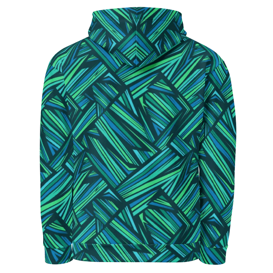 Aqua Angles | Recycled Unisex Hoodie product image (6)