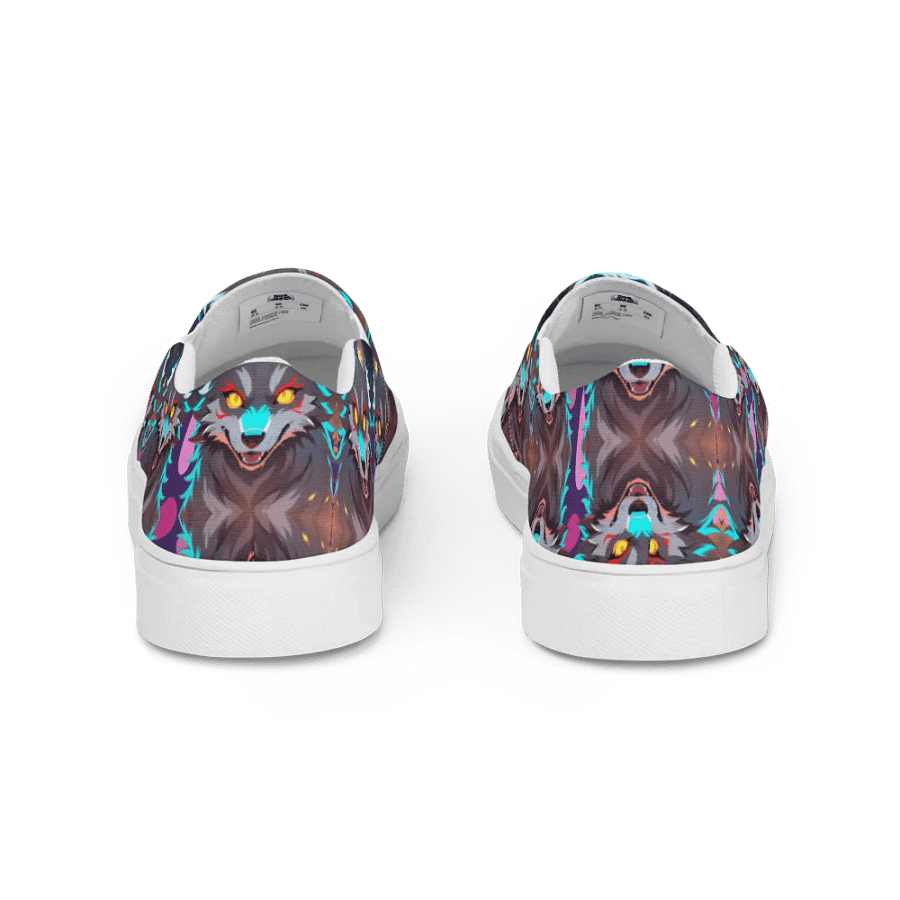 Mythical Wolf Women's Slip-Ons product image (5)