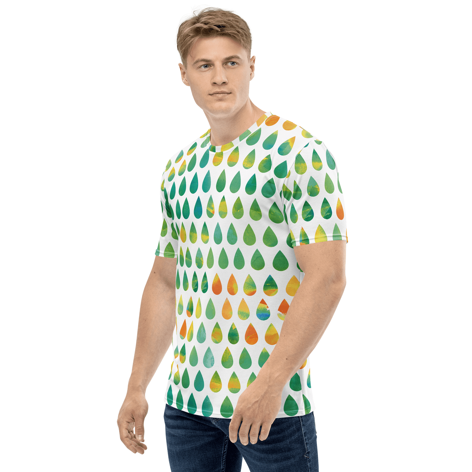 The rain all over print graphic t-shirt product image (4)