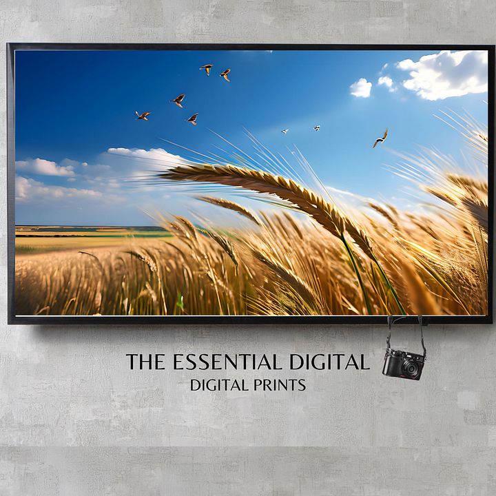 Golden Grain TV Frame Art product image (1)