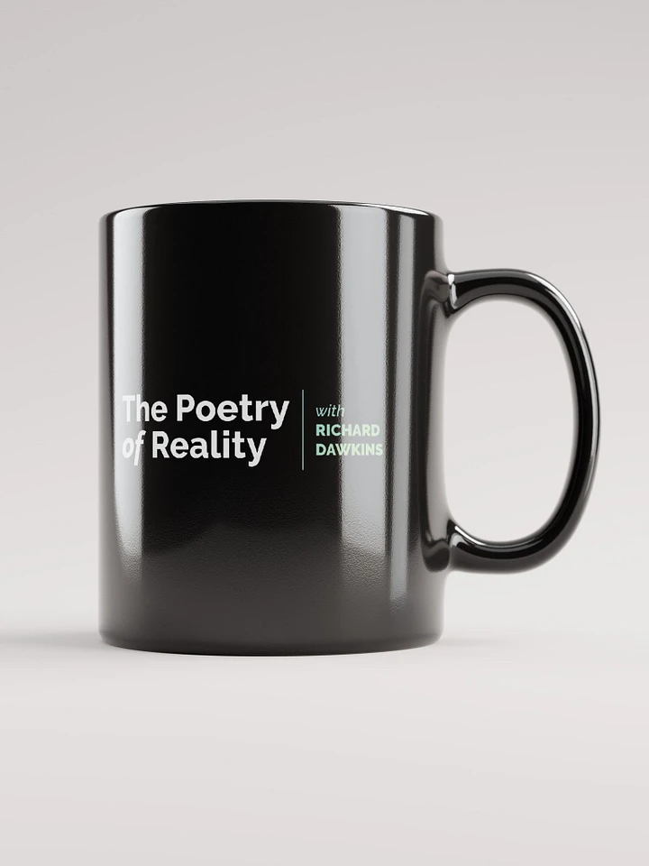 Poetry Of Reality Black Mug product image (1)