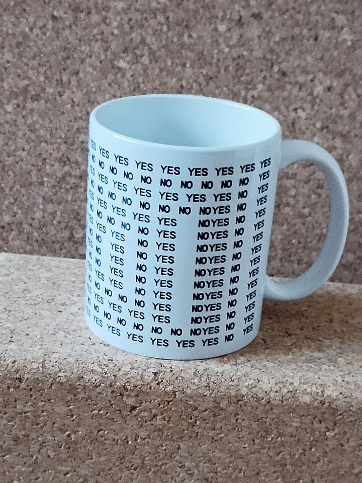 YES/NO Mug product image (1)
