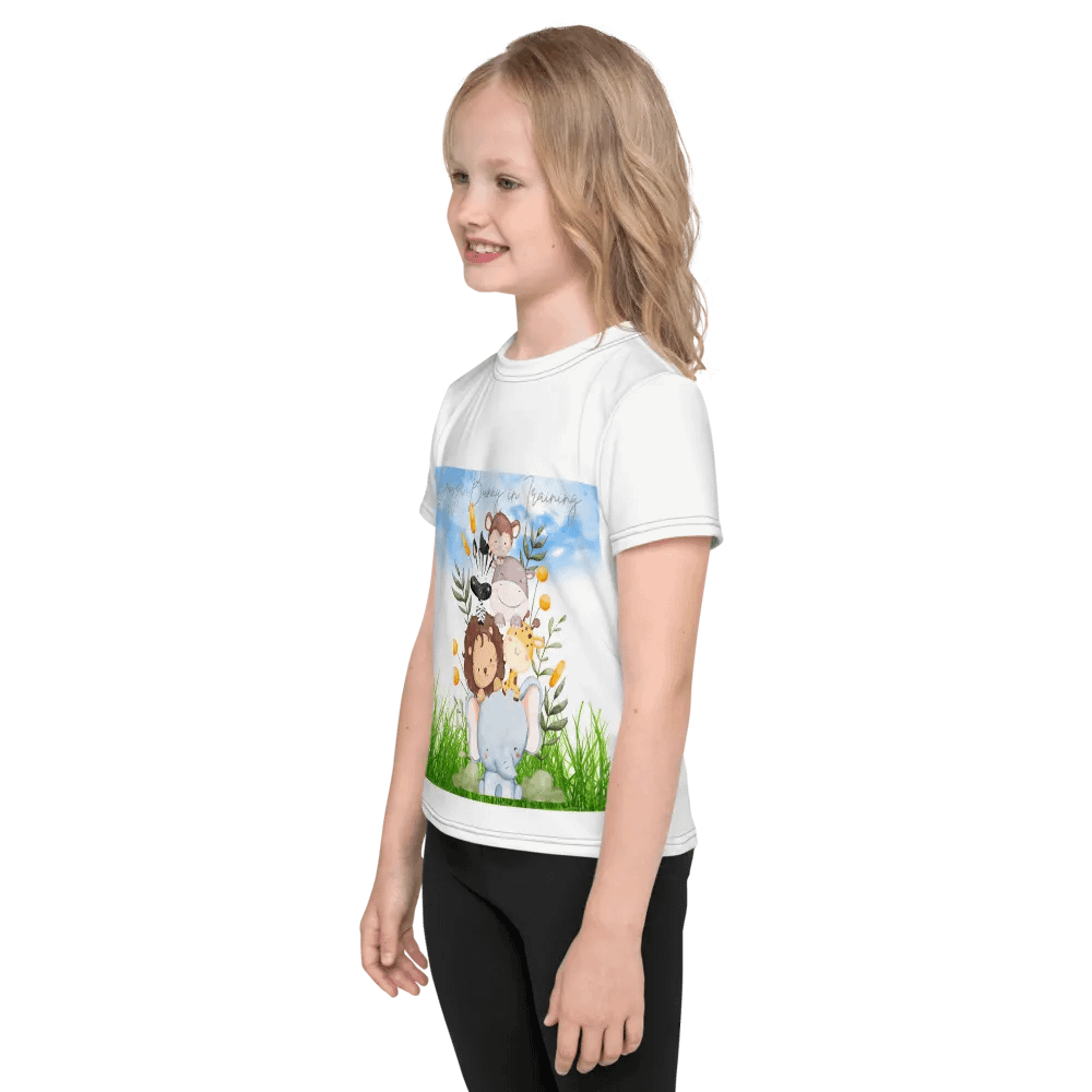 Snuggle Bunny in Training All-Over Print Kids T-Shirt product image (3)