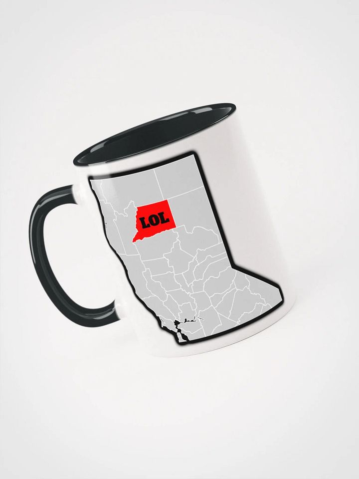 Shasta County LOL Mug With Color Handle And Inside product image (1)