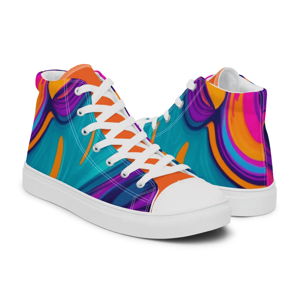 Women's High Top Sneakers - MaKaz Sneakers No.7 product image (7)