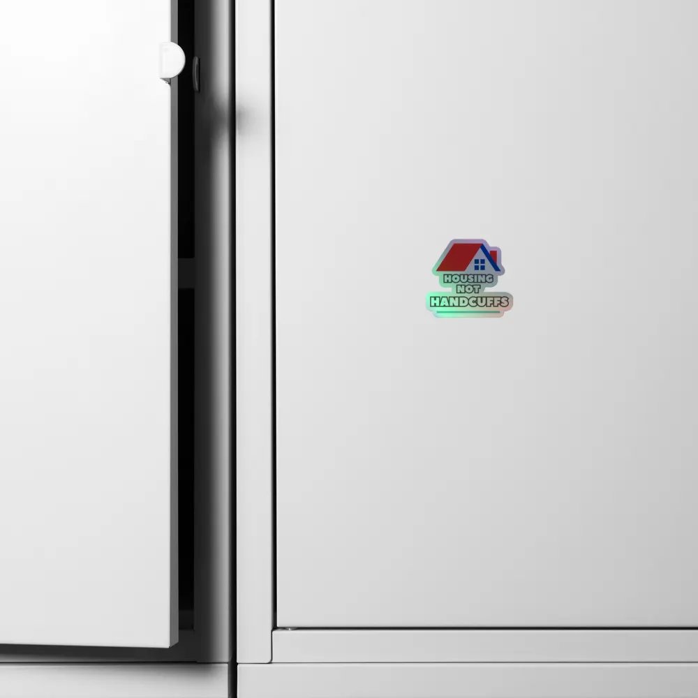 HOUSING NOT HANDCUFFS - Holographic Sticker Sheet product image (6)