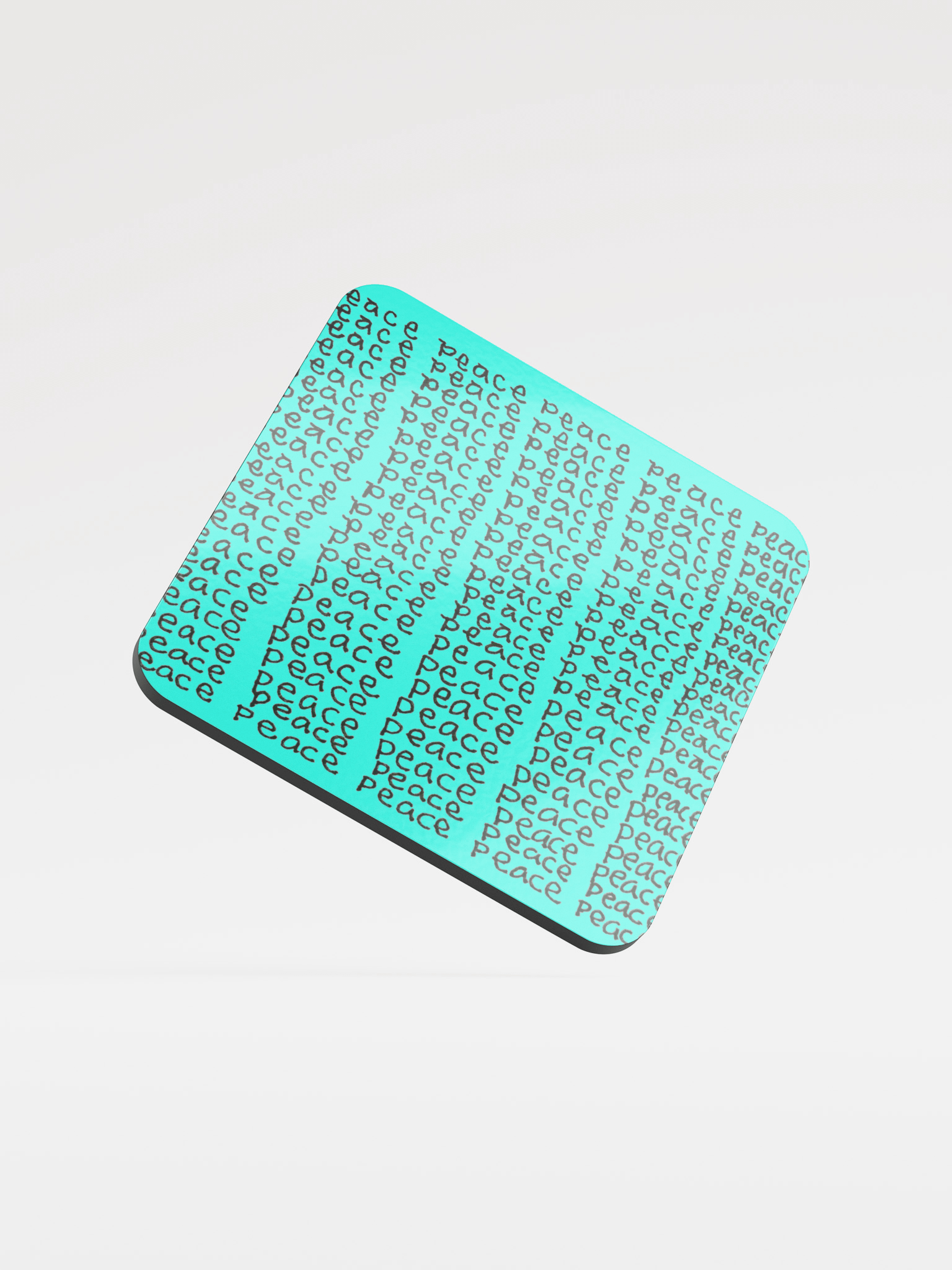 Peace 2 Coaster (Teal) product image (1)