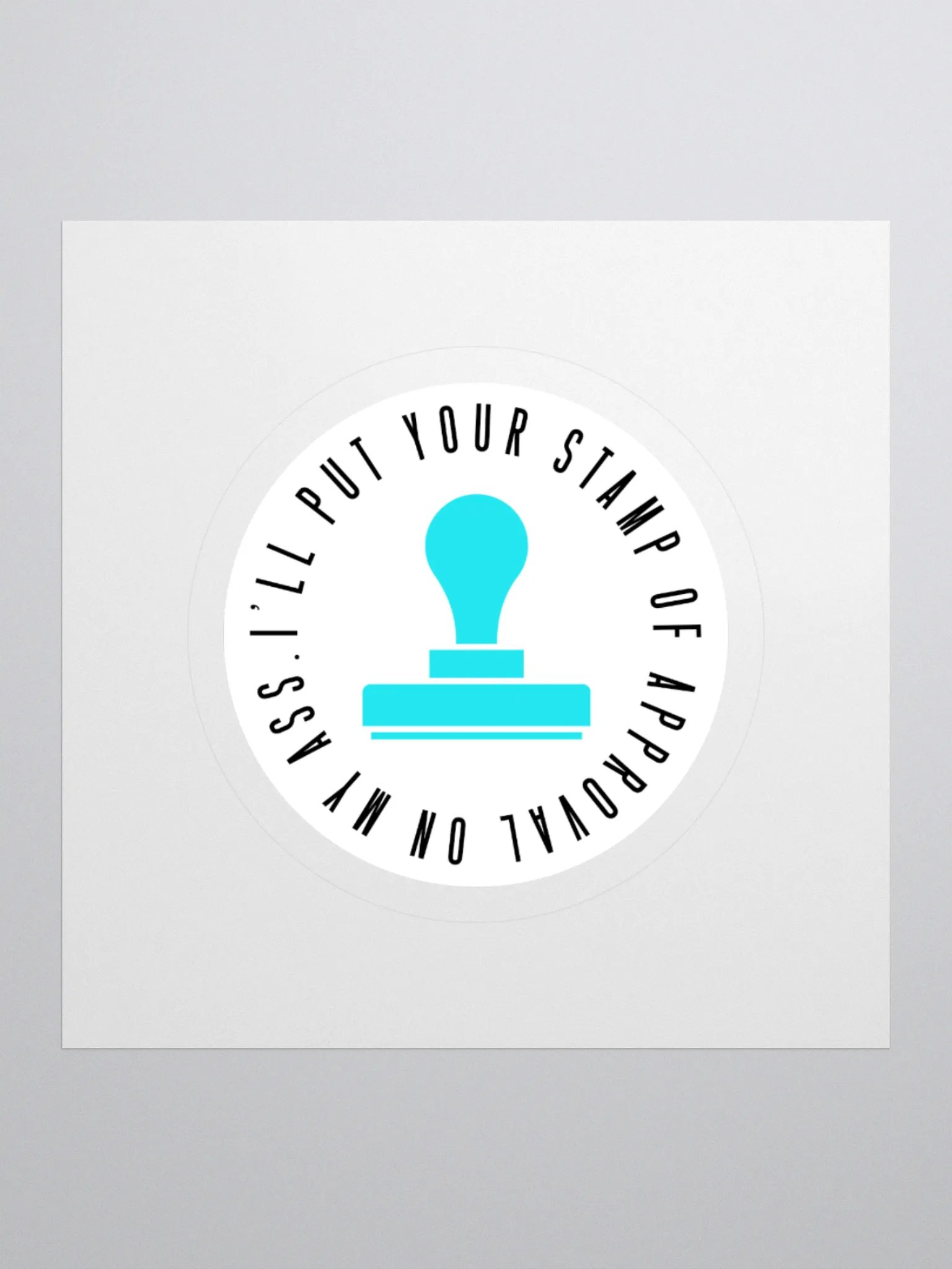Stamp of Approval Sticker product image (1)