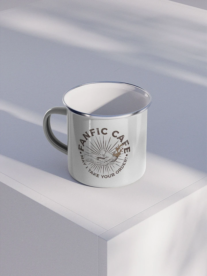 Fanfic Cafe Enamel Mug product image (1)