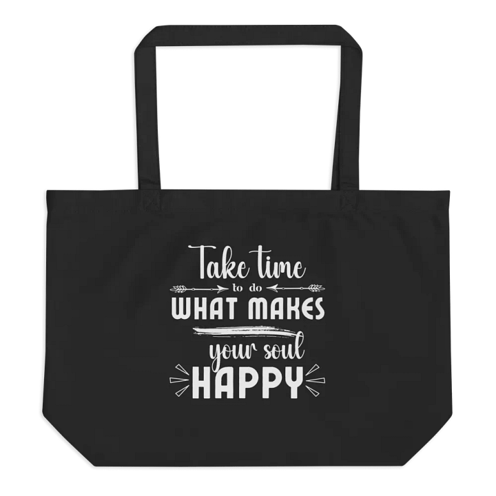 Happy Soul Organic Eco-Friendly Tote Bag product image (2)