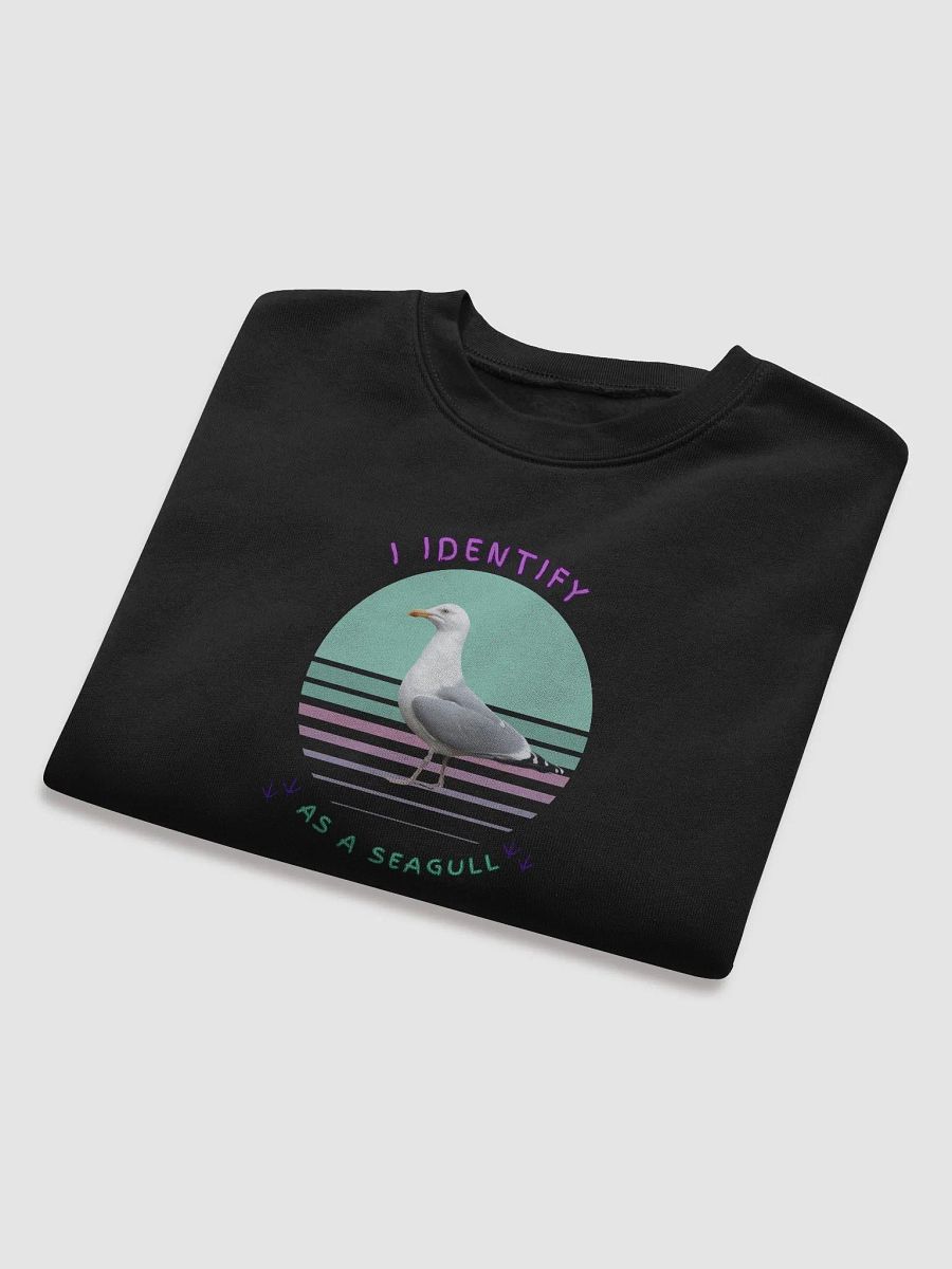 I Identify as a Seagull Cropped Sweatshirt product image (22)
