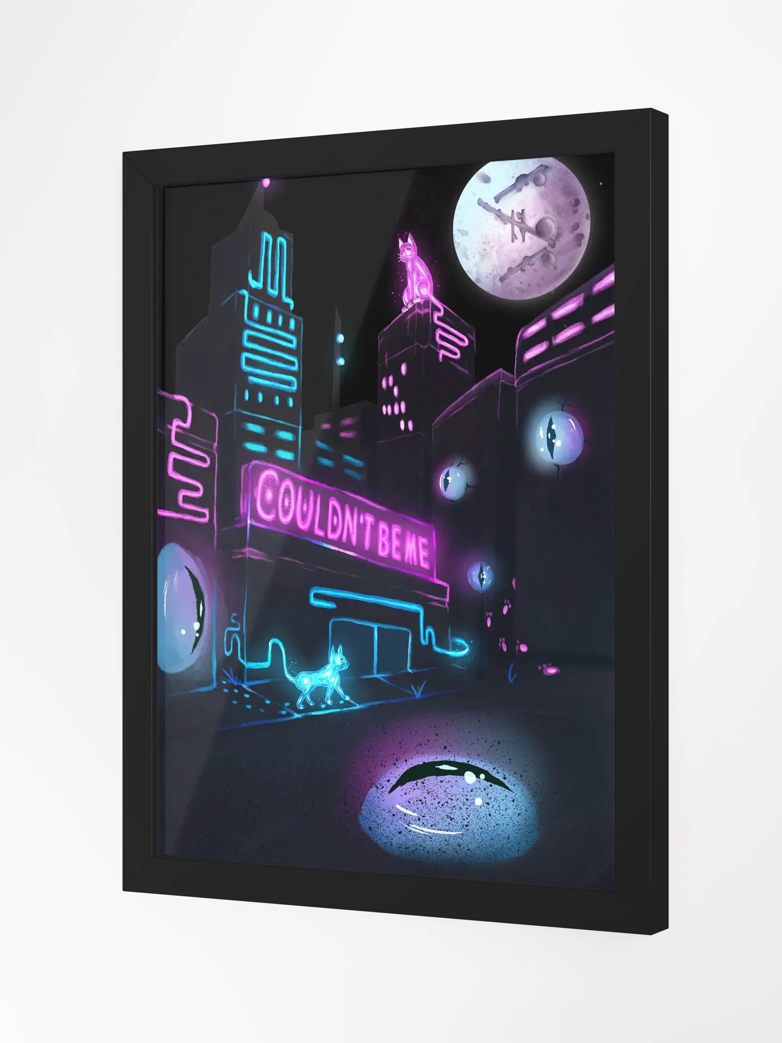 CBMOON "Cityscape" Framed Artwork product image (2)