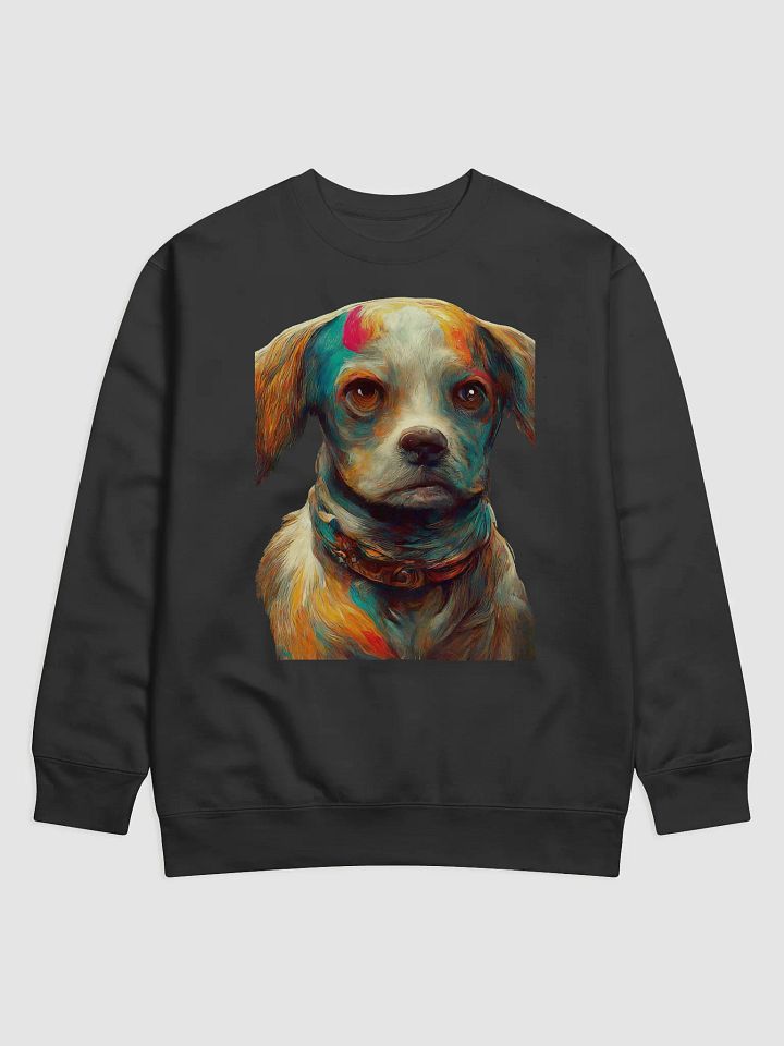 Vibrant Canine Canvas Sweatshirt product image (1)