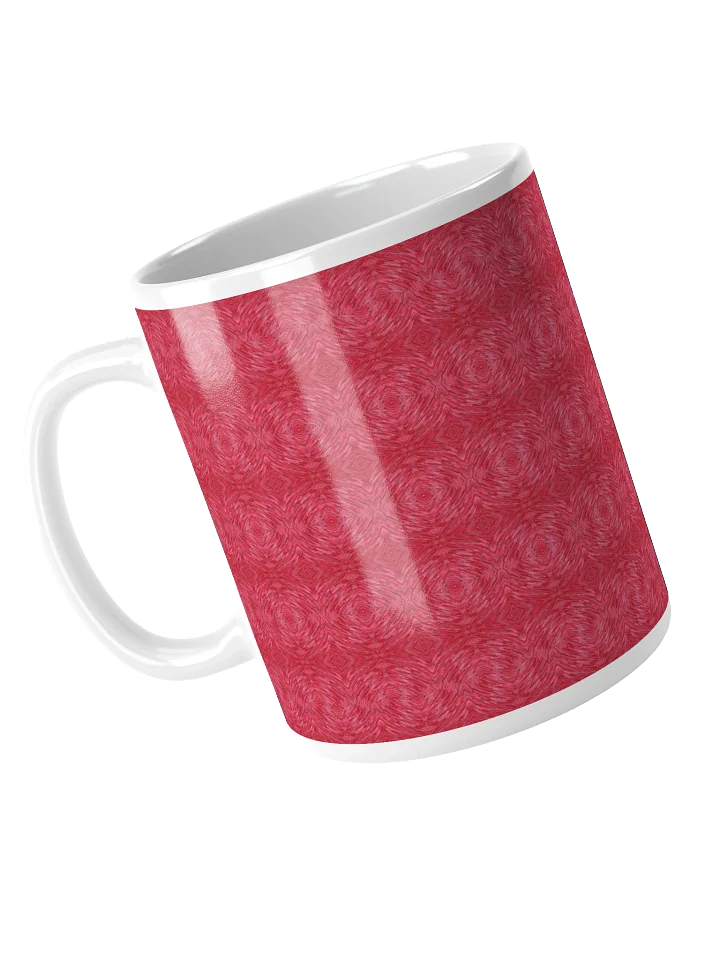 Crimson Frost – White Glossy Mug product image (2)