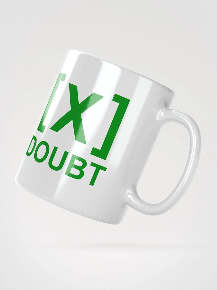 X [DOUBT] mug product image (2)