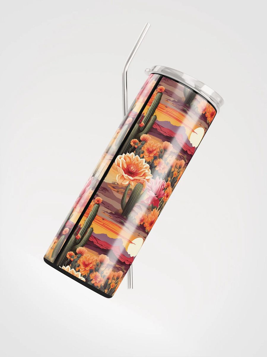 Cactus Sunset 20oz Skinny Tumbler product image (4)
