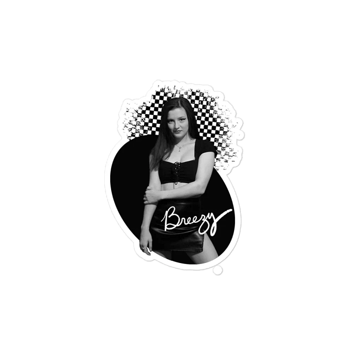 Breezy B&W Magnet! product image (2)