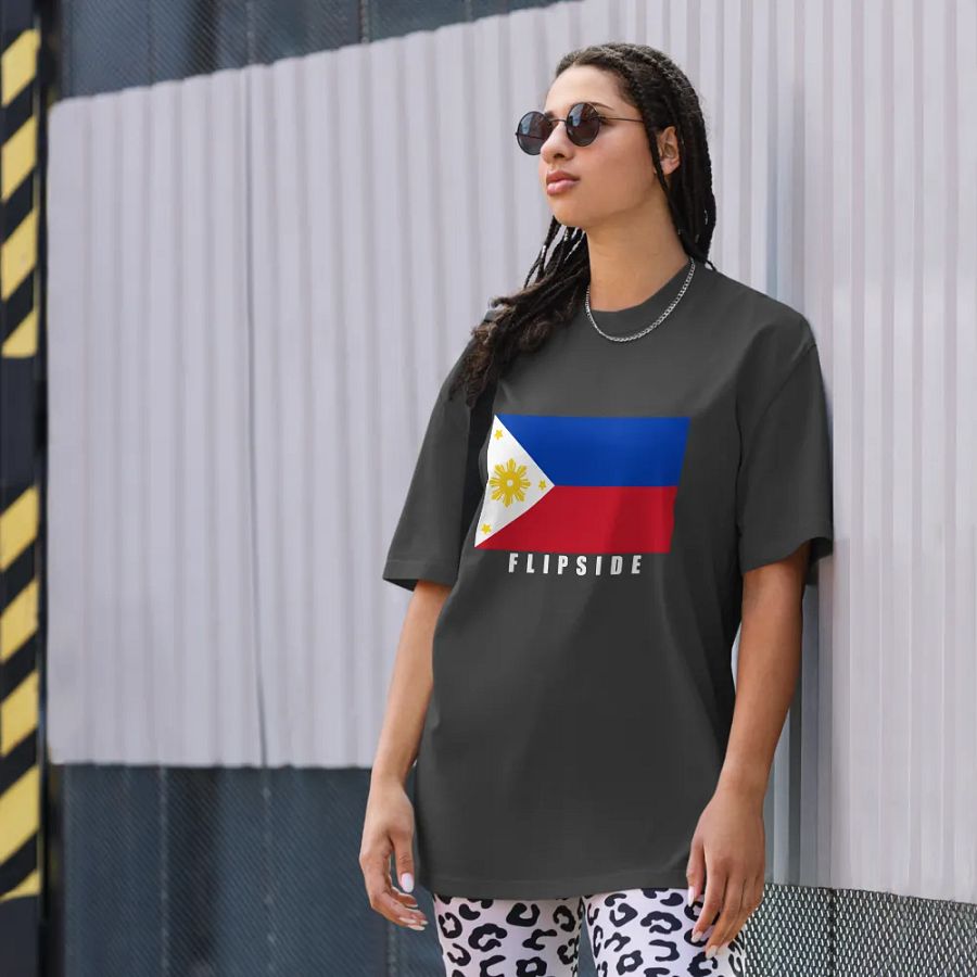 Flipside Philippine Flag Graphic T-Shirt product image (8)