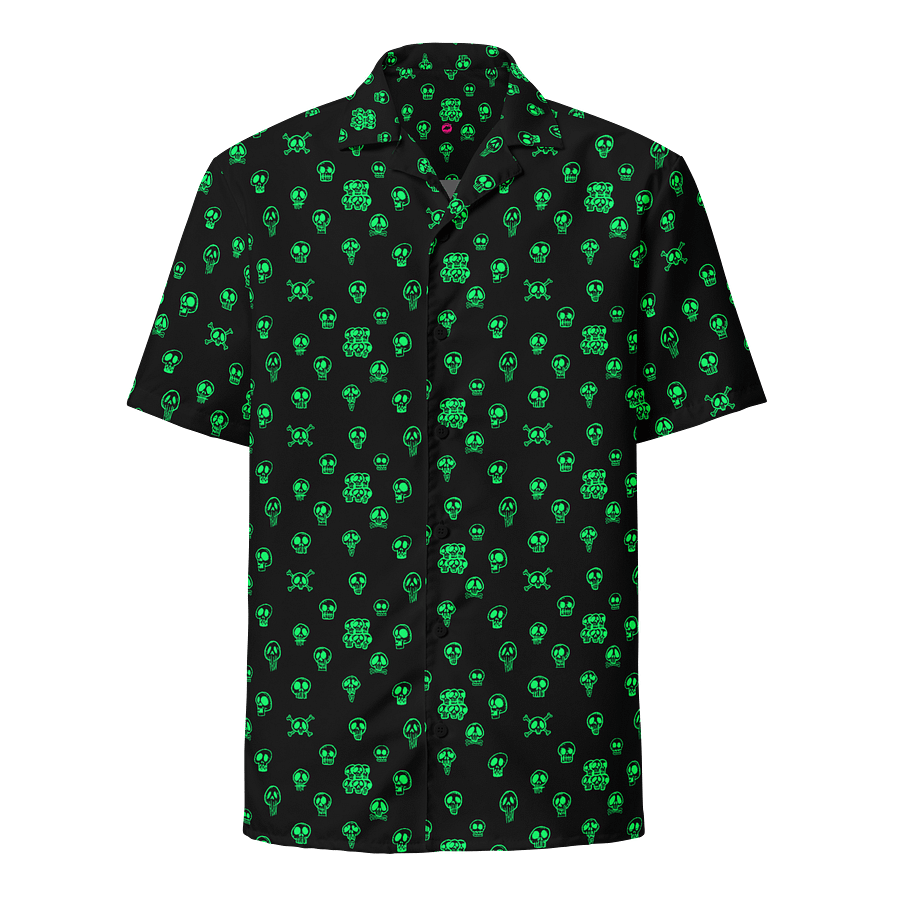 Neon Skulls Hawaiian Shirt product image (1)