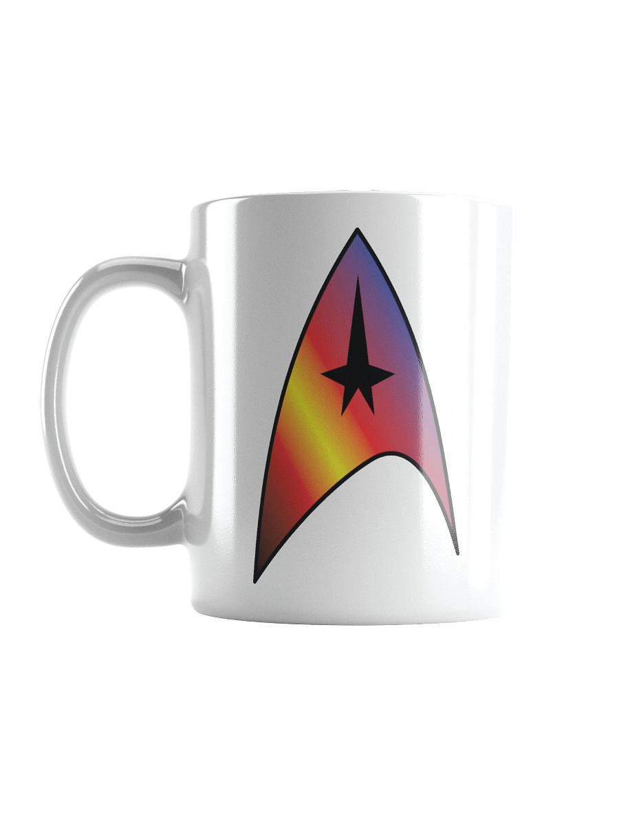 Polyamory Pride Gradient Starfleet Mug product image (6)