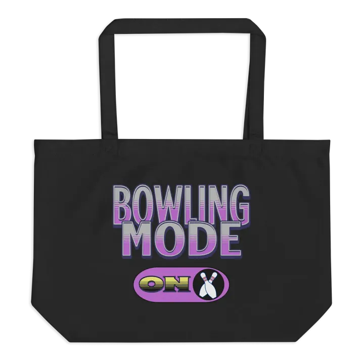 Bowling Mode On Organic Tote product image (1)