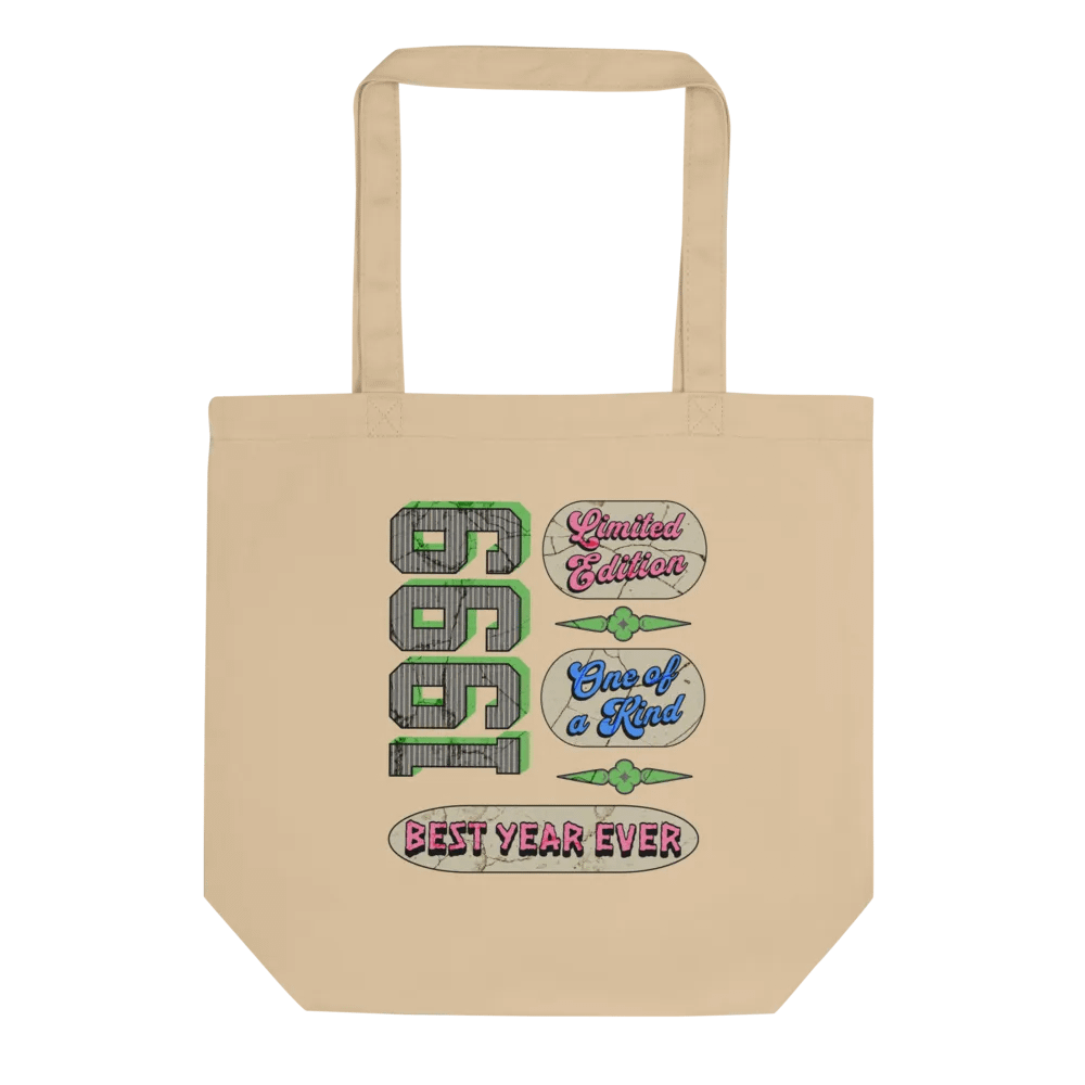 Best Year Ever 1999 Limited Edition Vintage-Inspired Slogan Tote Bag product image (1)