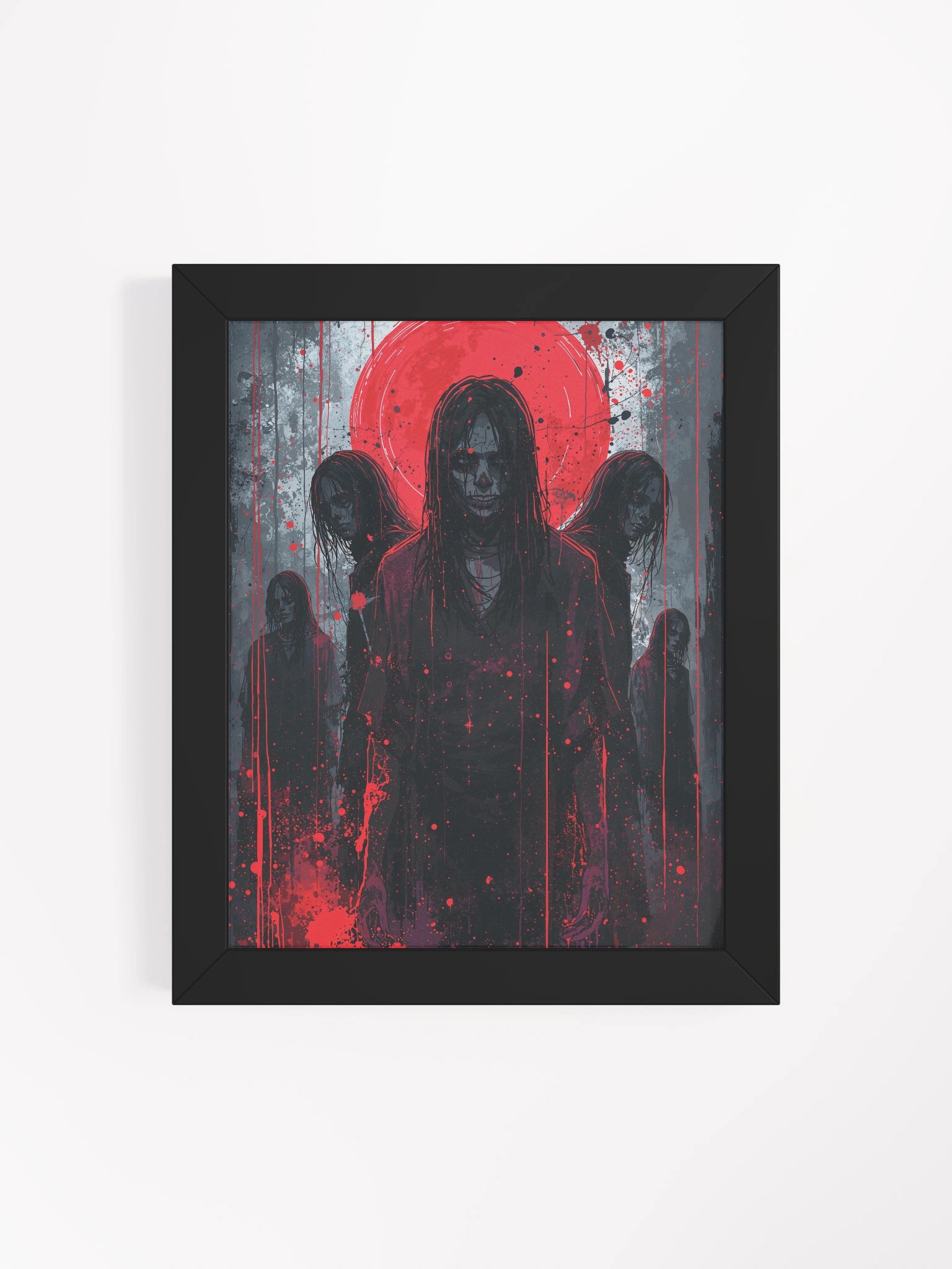 The Crimson Eclipse Framed Print product image (24)