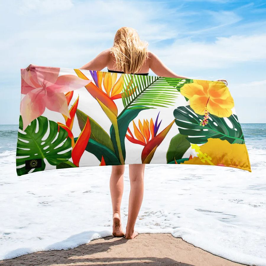 Tropical Oasis Sublimated Towel product image (2)